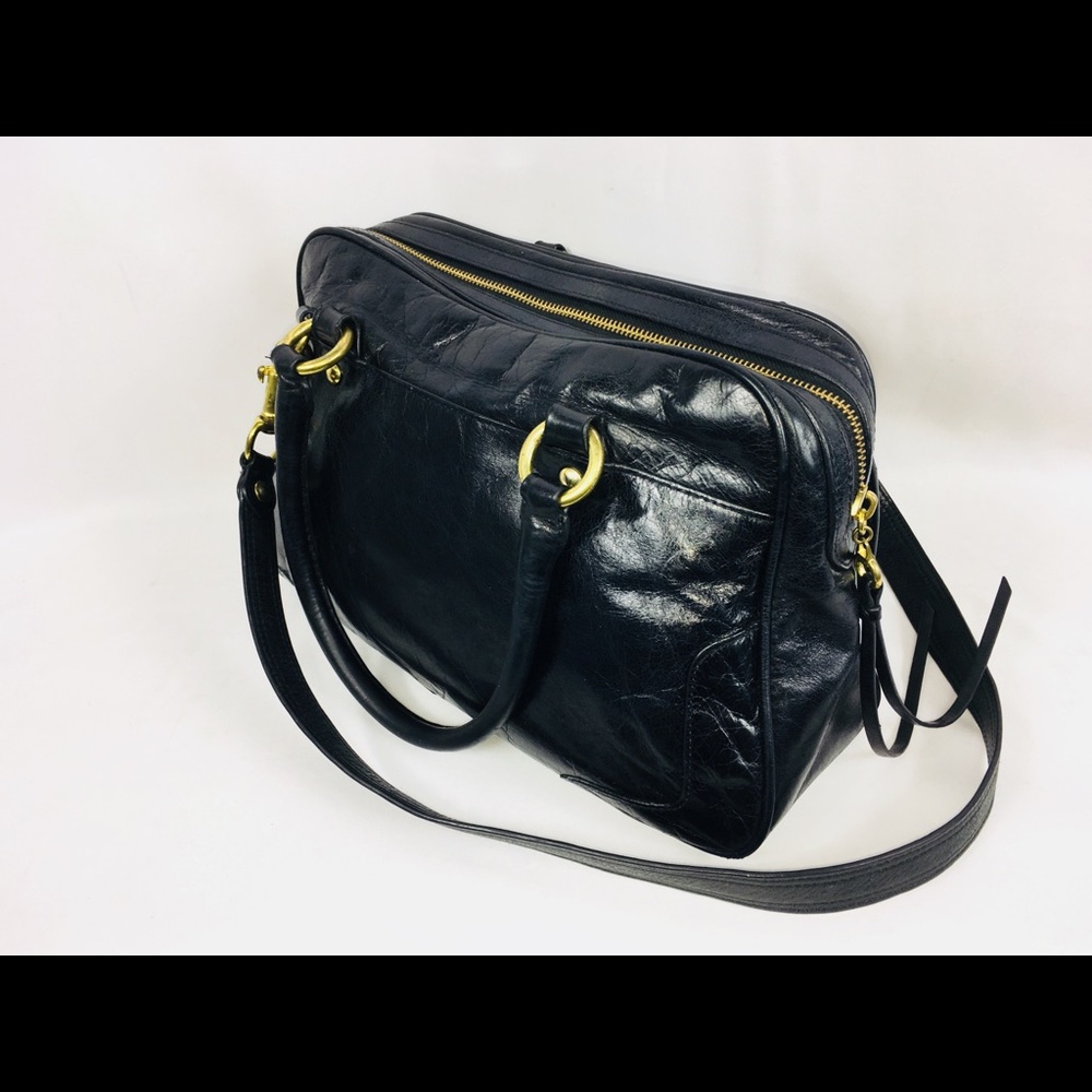 VINTAGE COACH BAG BLACK